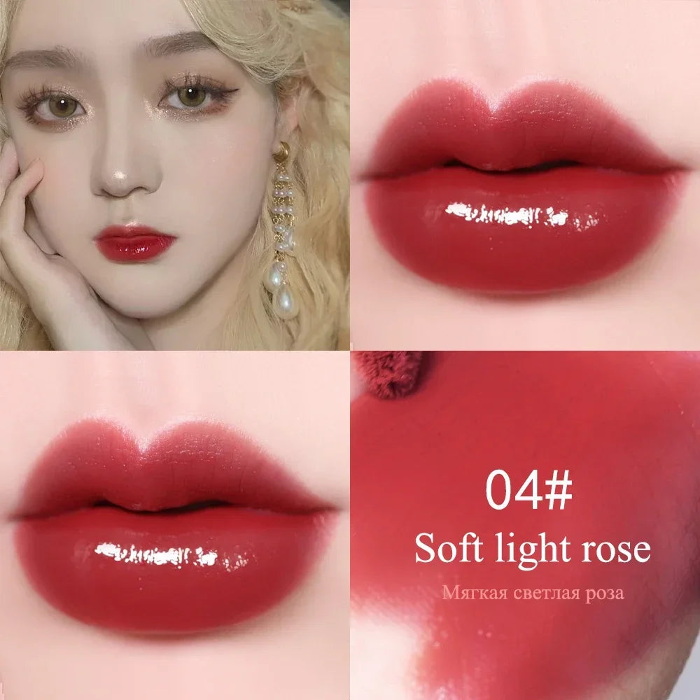 Waterproof Lip Gloss Set - High-Shine All-Day Resilience
